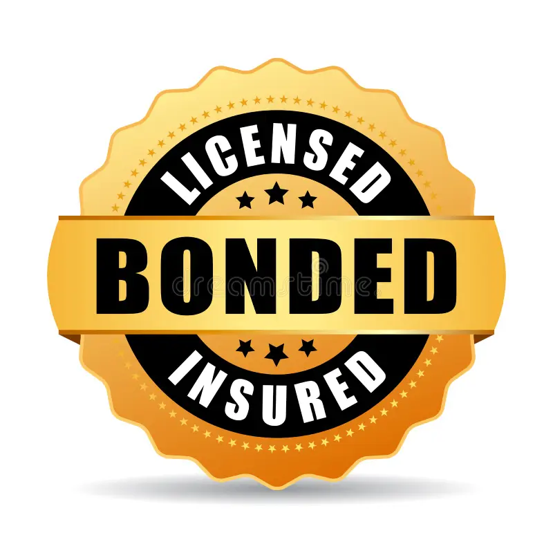 Fully licensed and insured contractor for your protection